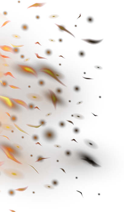 火焰碎片粒子特效｜頁面背景裝飾